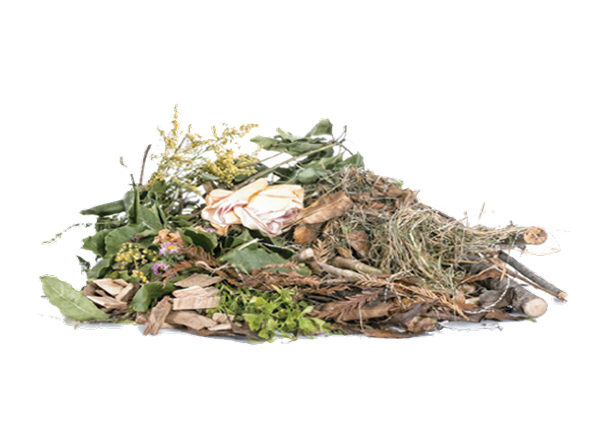 Yard debris and garden waste